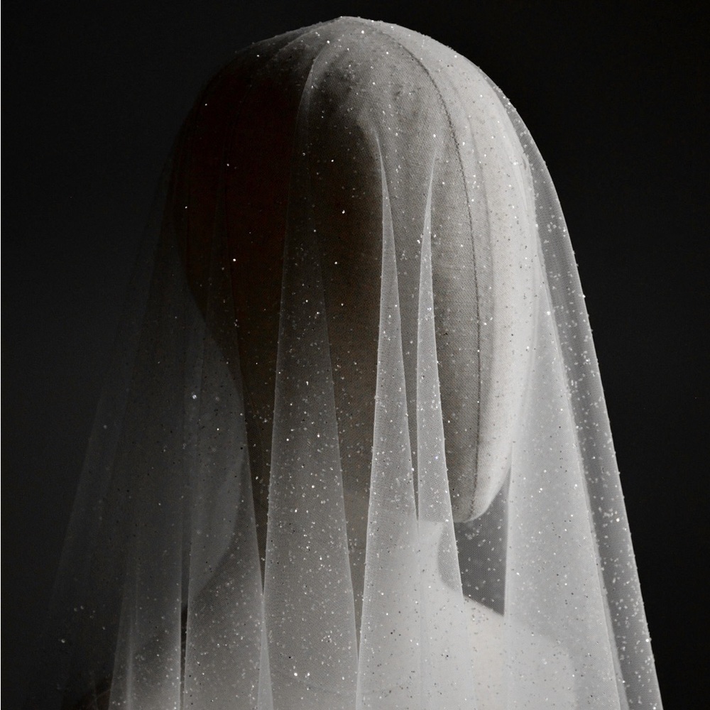Noon On the Moon Capella Cathedral Veil with Blusher